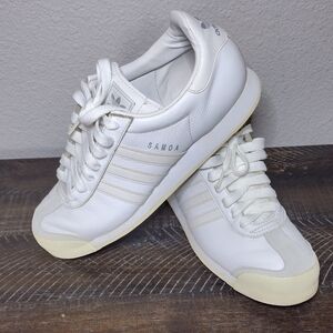 Adidas Samoa White Cream Sneakers